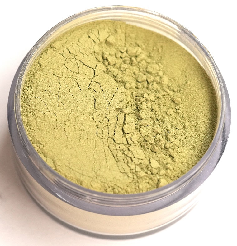 Organic Neem leaf powder by Pure by Jajee, a potent antibacterial Ayurvedic treatment for acne, detoxifying pores, and clearing skin rashes.